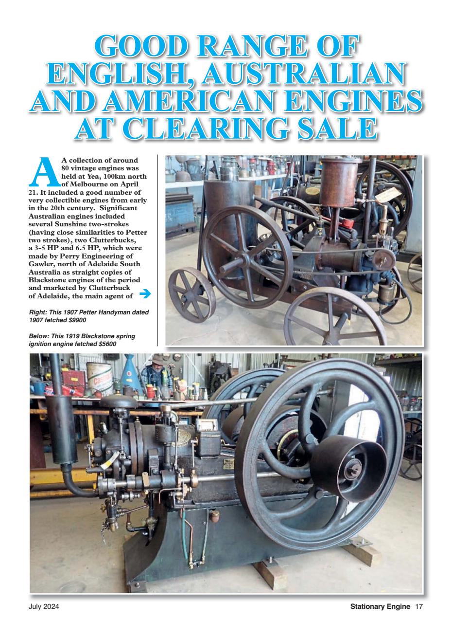 Stationary Engine Preview Pages