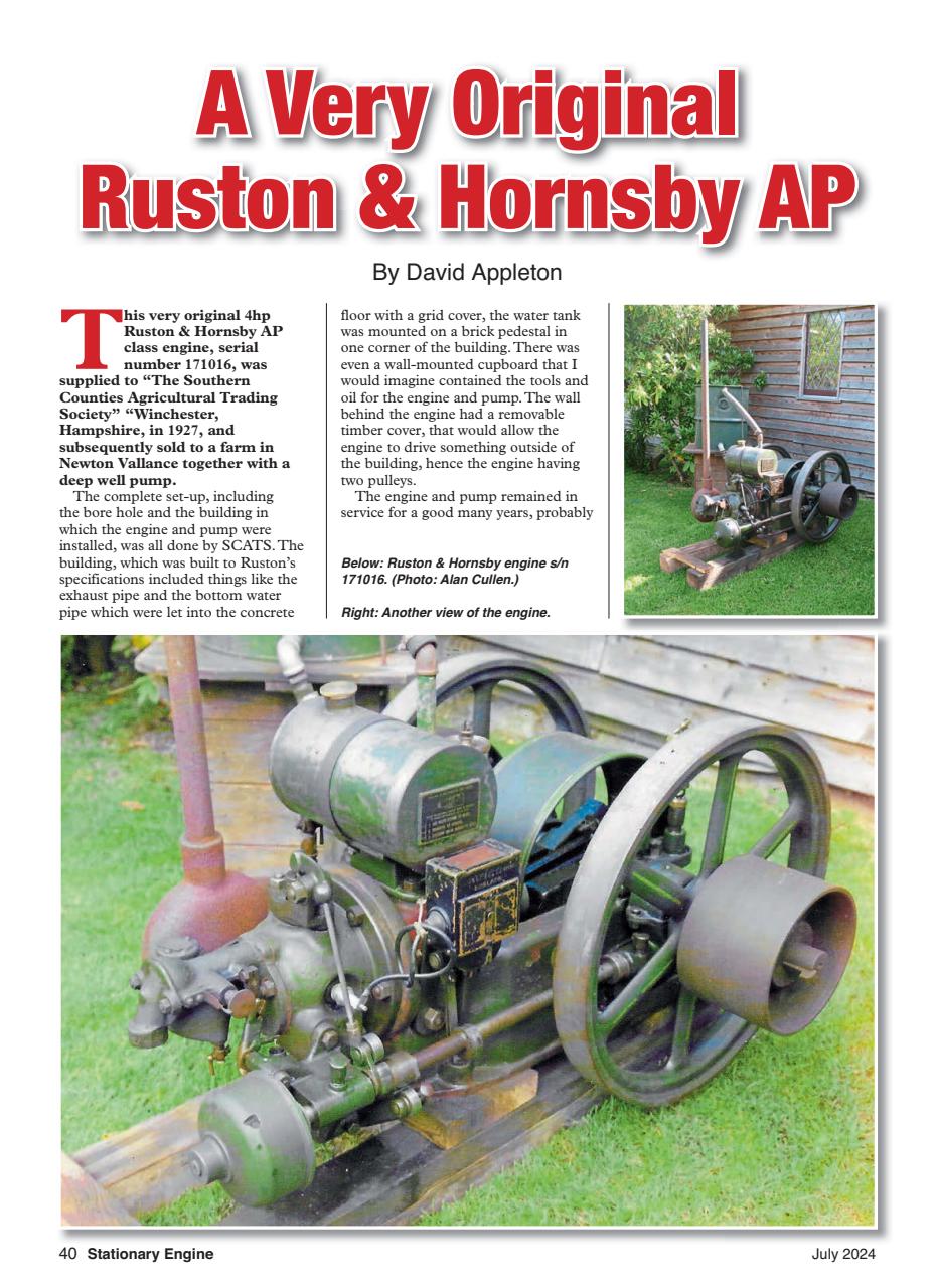 Stationary Engine Preview Pages