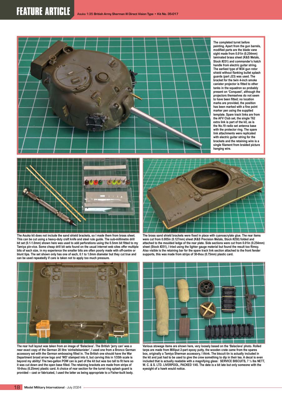 Military Modelling International Magazine Preview Pages
