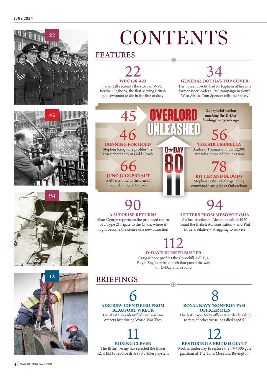 Britain at War Magazine Preview Pages