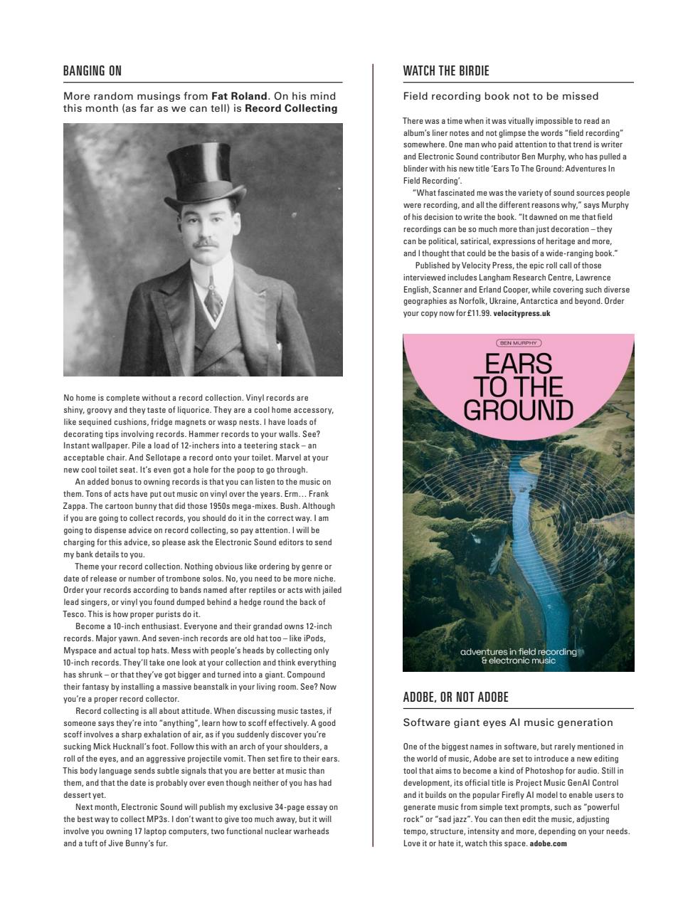 Electronic Sound Preview Pages