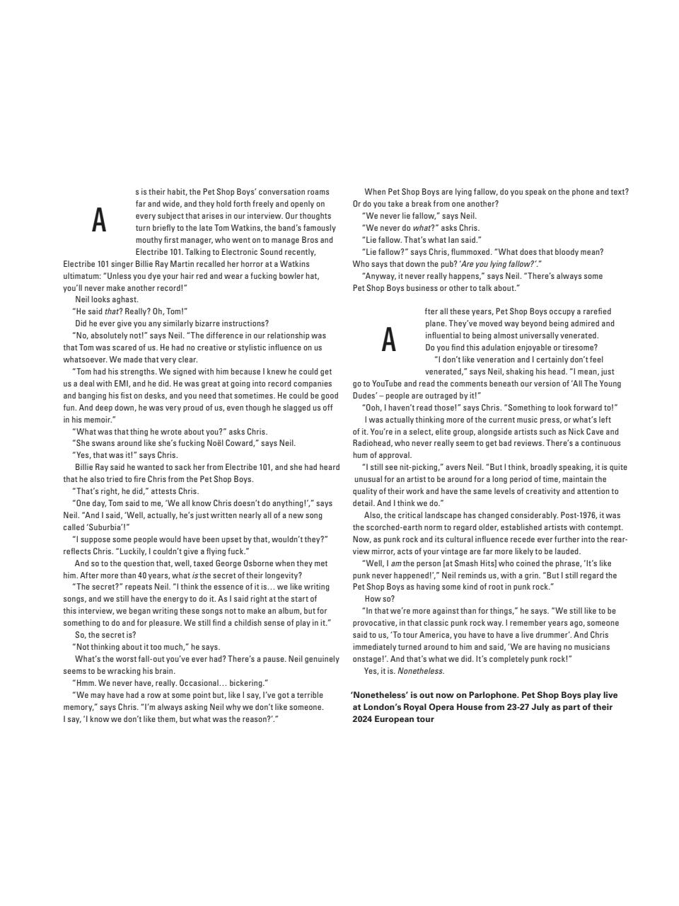 Electronic Sound Preview Pages