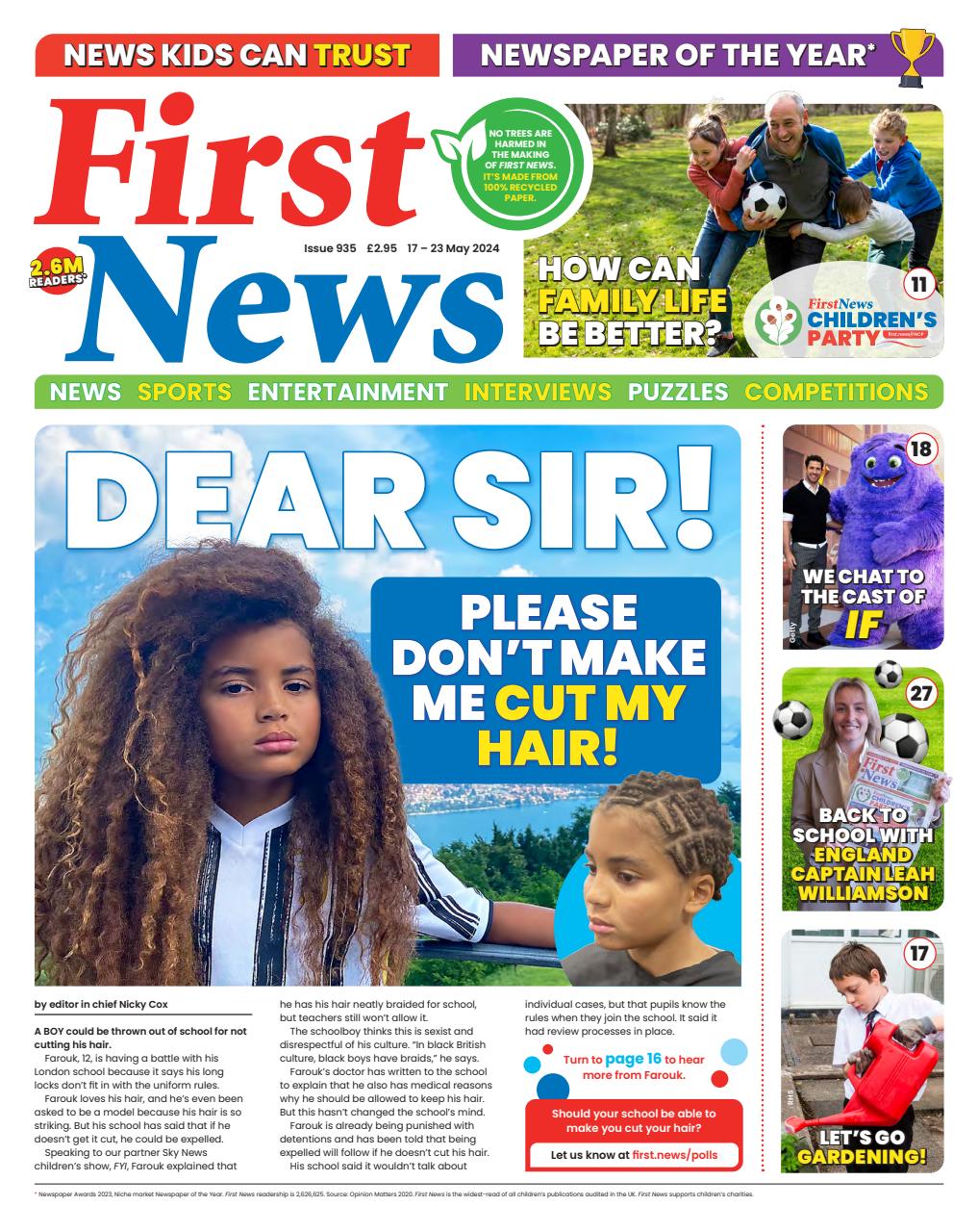 First News Preview Pages