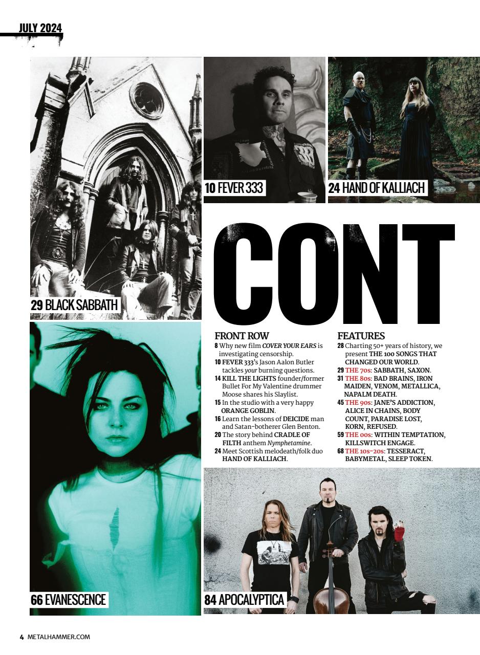 Metal Hammer Preview Pages