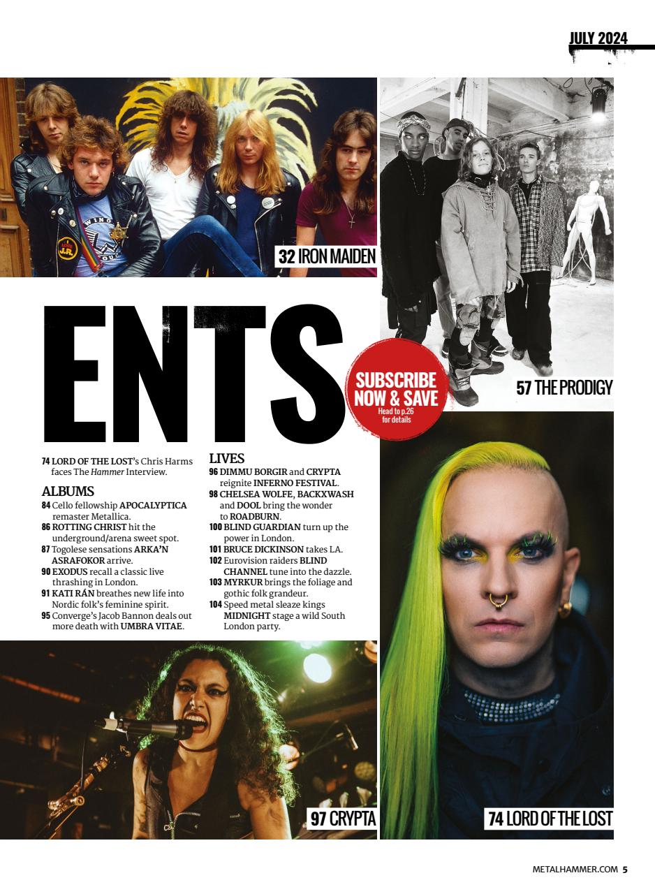 Metal Hammer Preview Pages