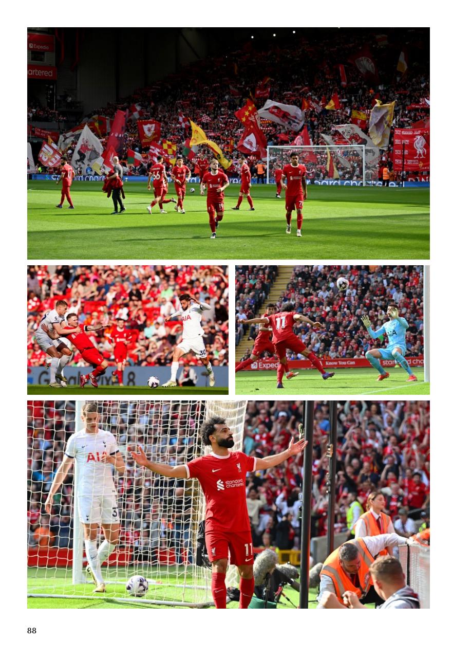 Liverpool FC Programmes Preview Pages