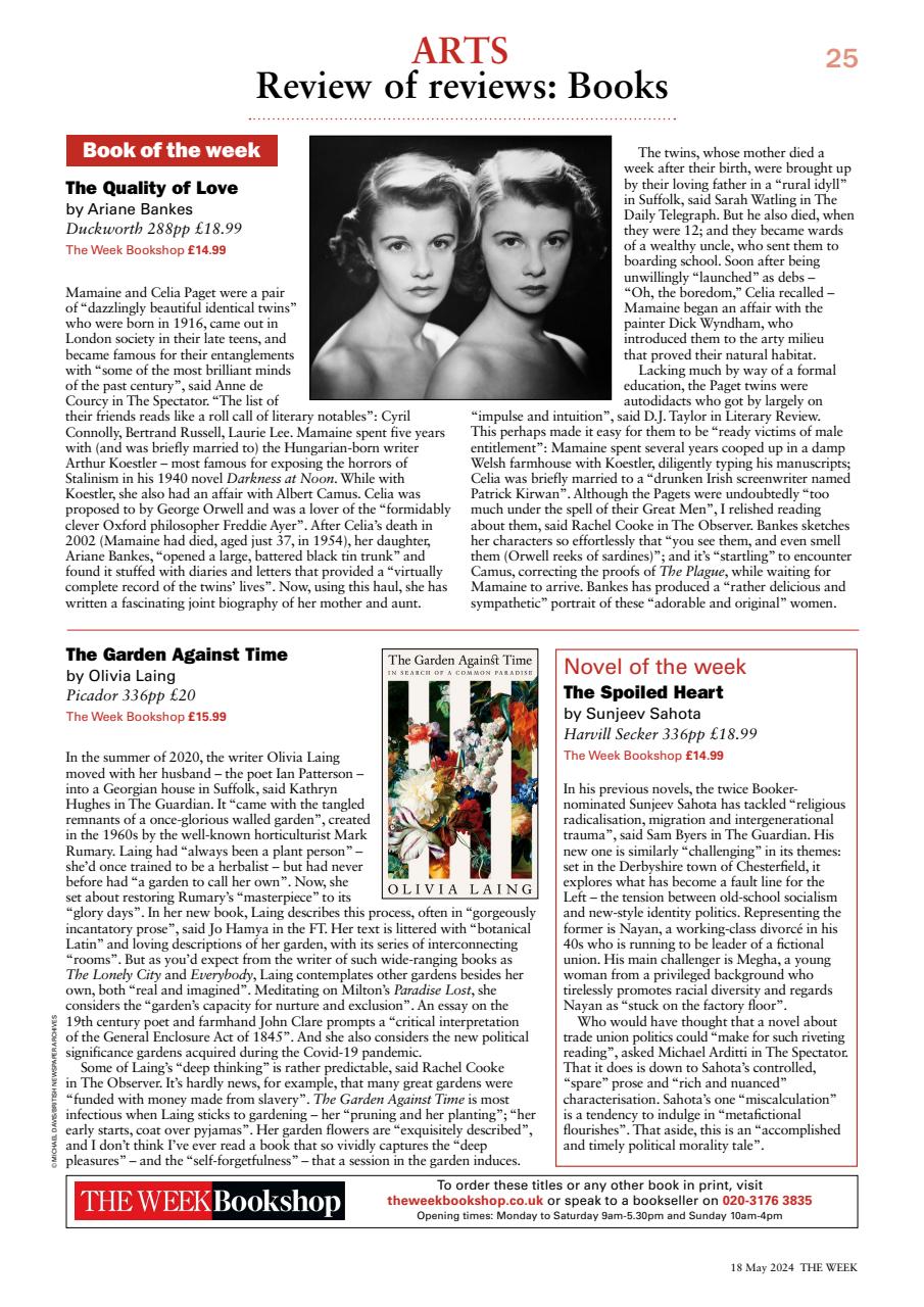 The Week Preview Pages