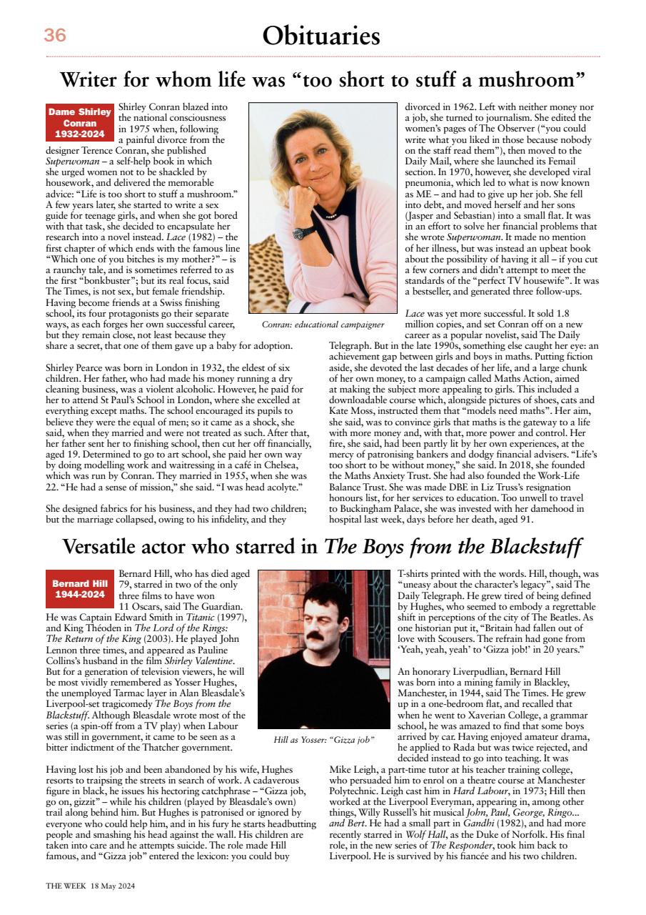 The Week Preview Pages