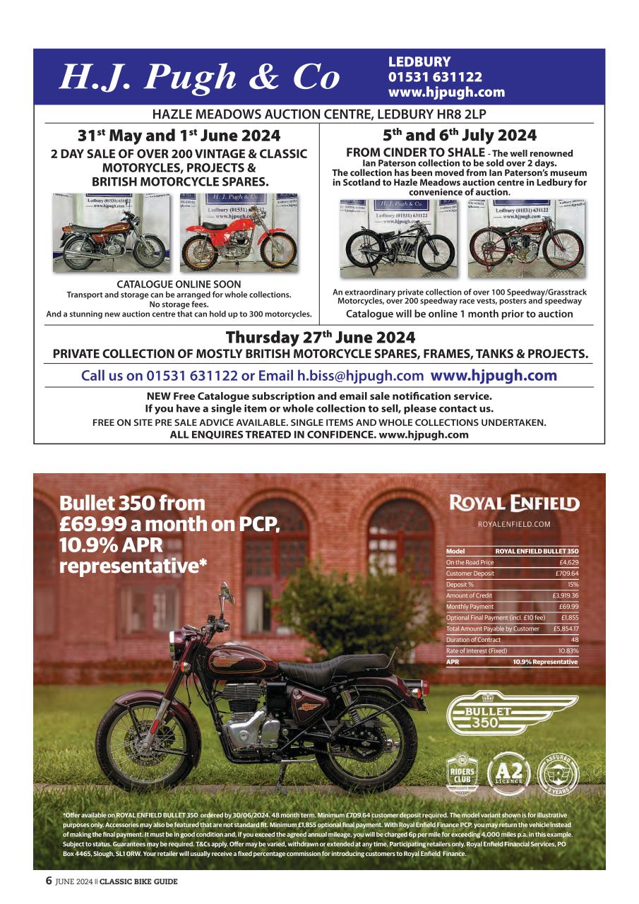 Classic Bike Guide Preview Pages