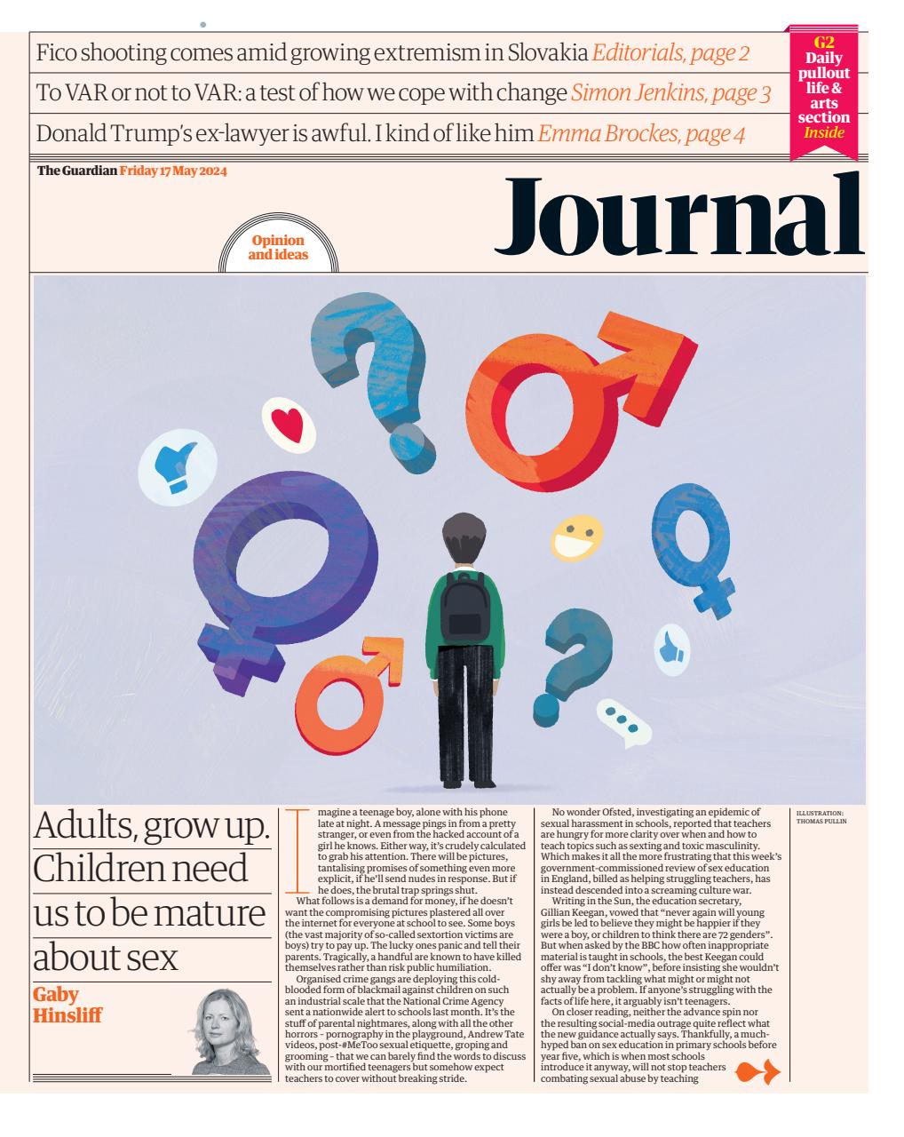 The Guardian Newspaper Preview Pages