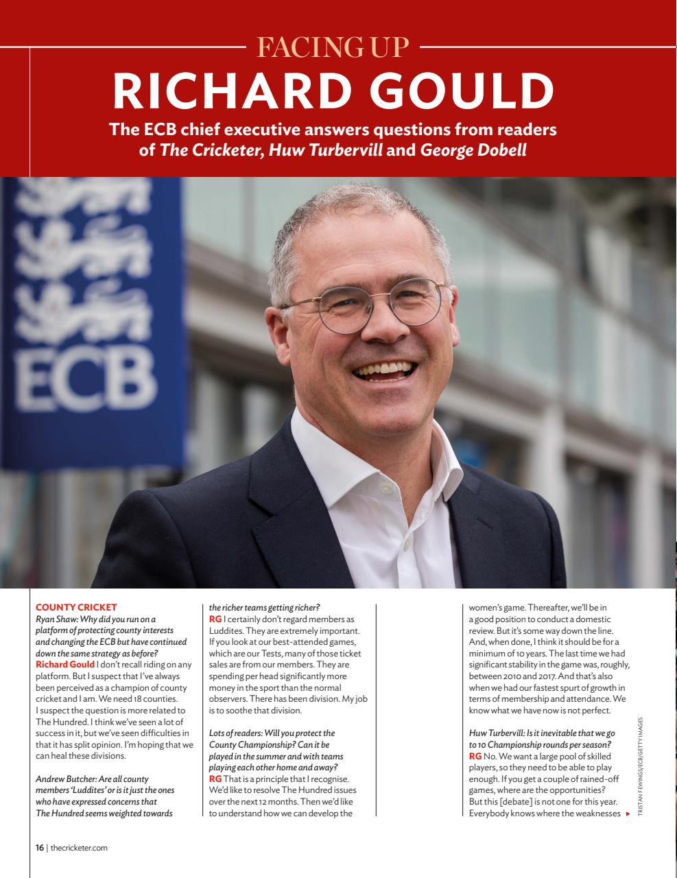 The Cricketer Magazine Preview Pages