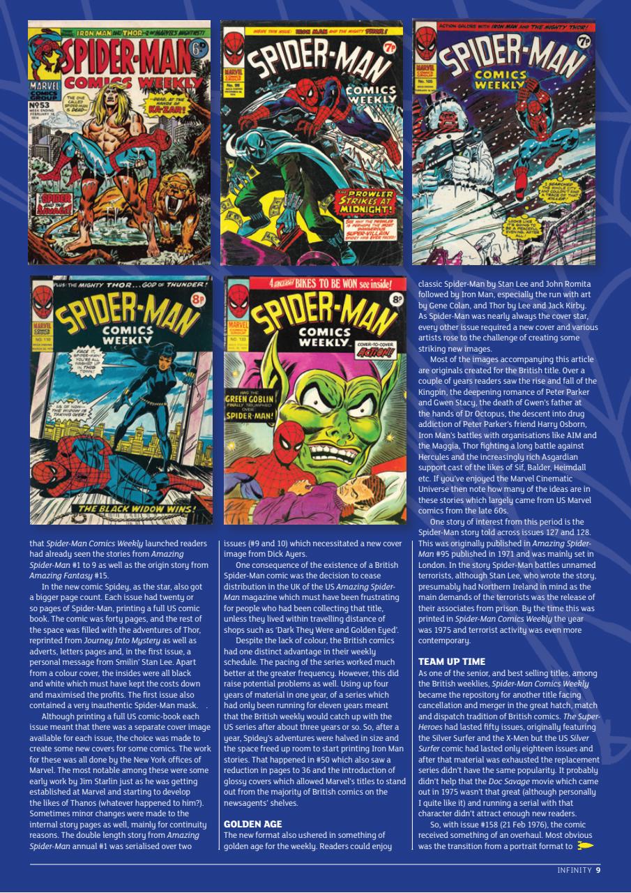 Infinity Magazine Preview Pages