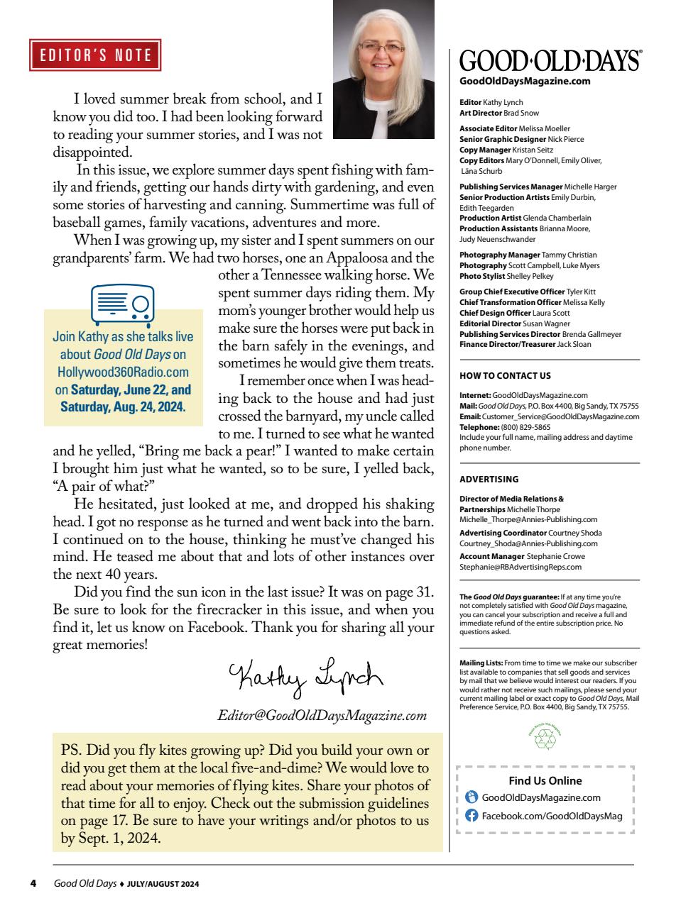 Good Old Days Preview Pages