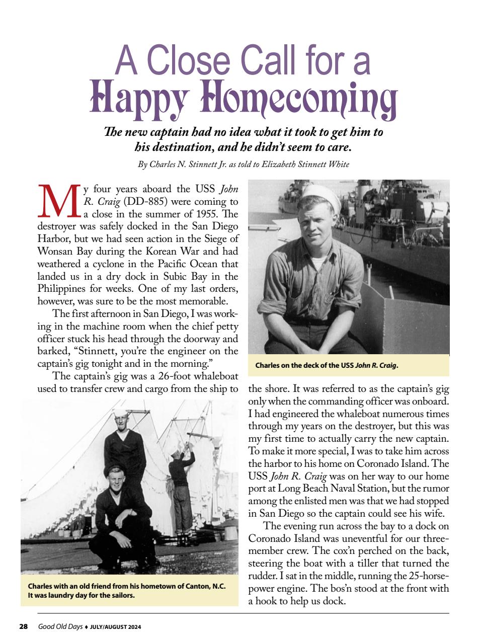 Good Old Days Preview Pages