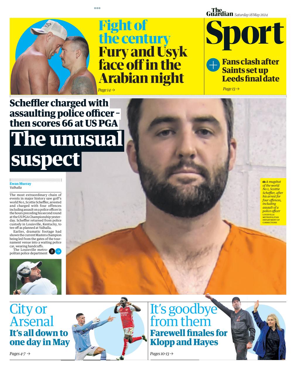 The Guardian Newspaper Preview Pages