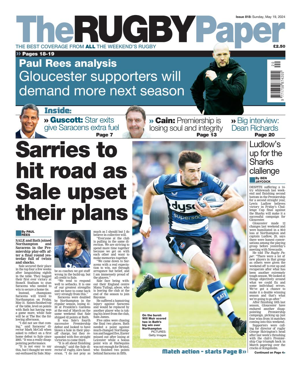 The Rugby Paper Preview Pages