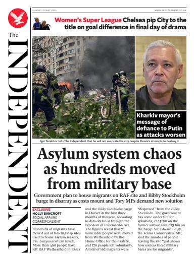 The Independent Daily Edition Newspaper issue 