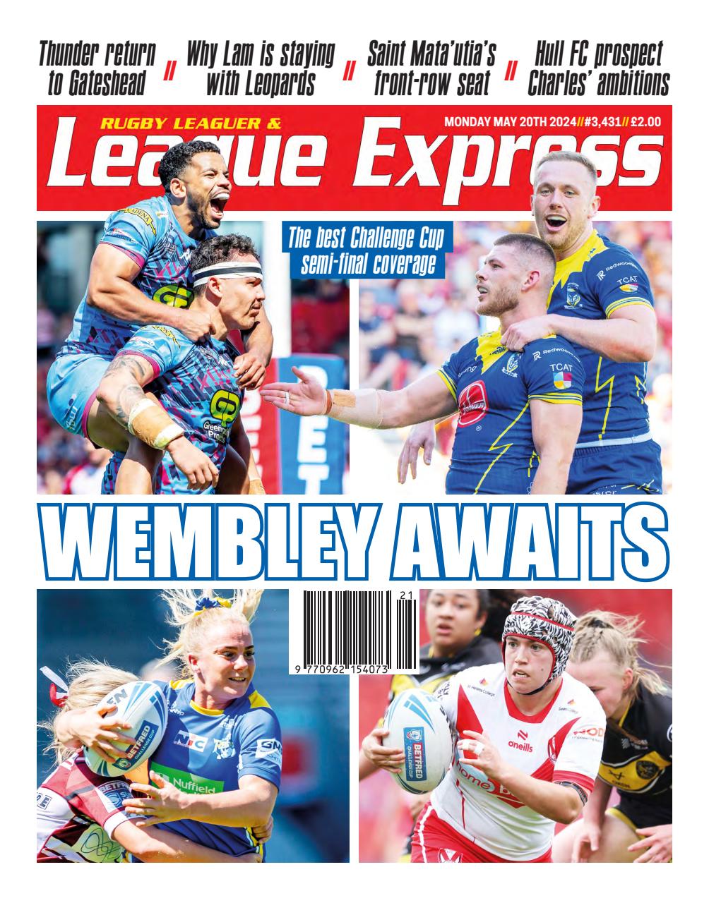 League Express Preview Pages