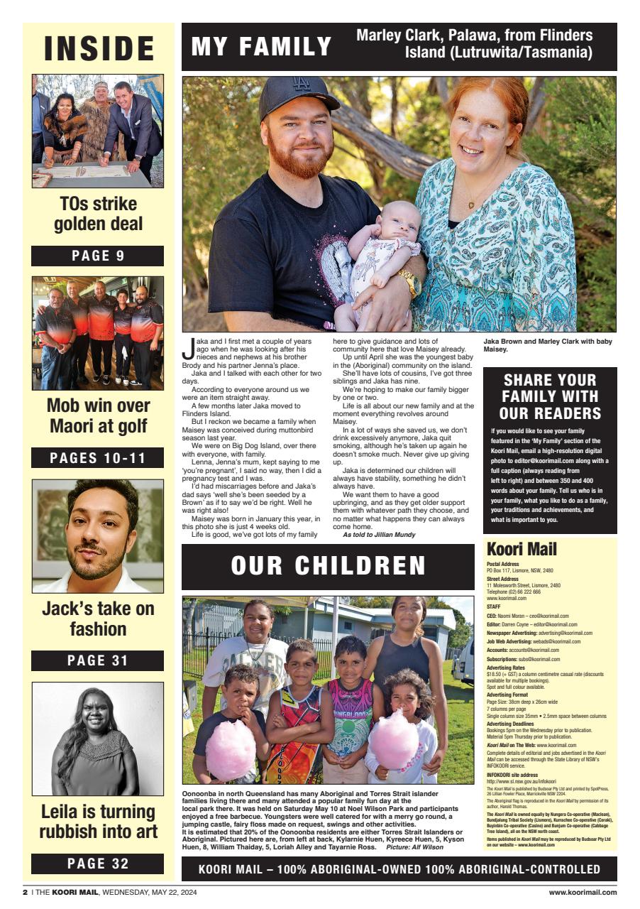 Koori Mail Preview Pages