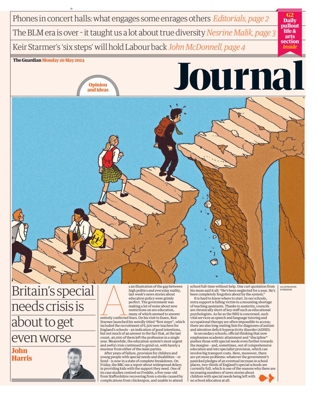 The Guardian Newspaper Preview Pages