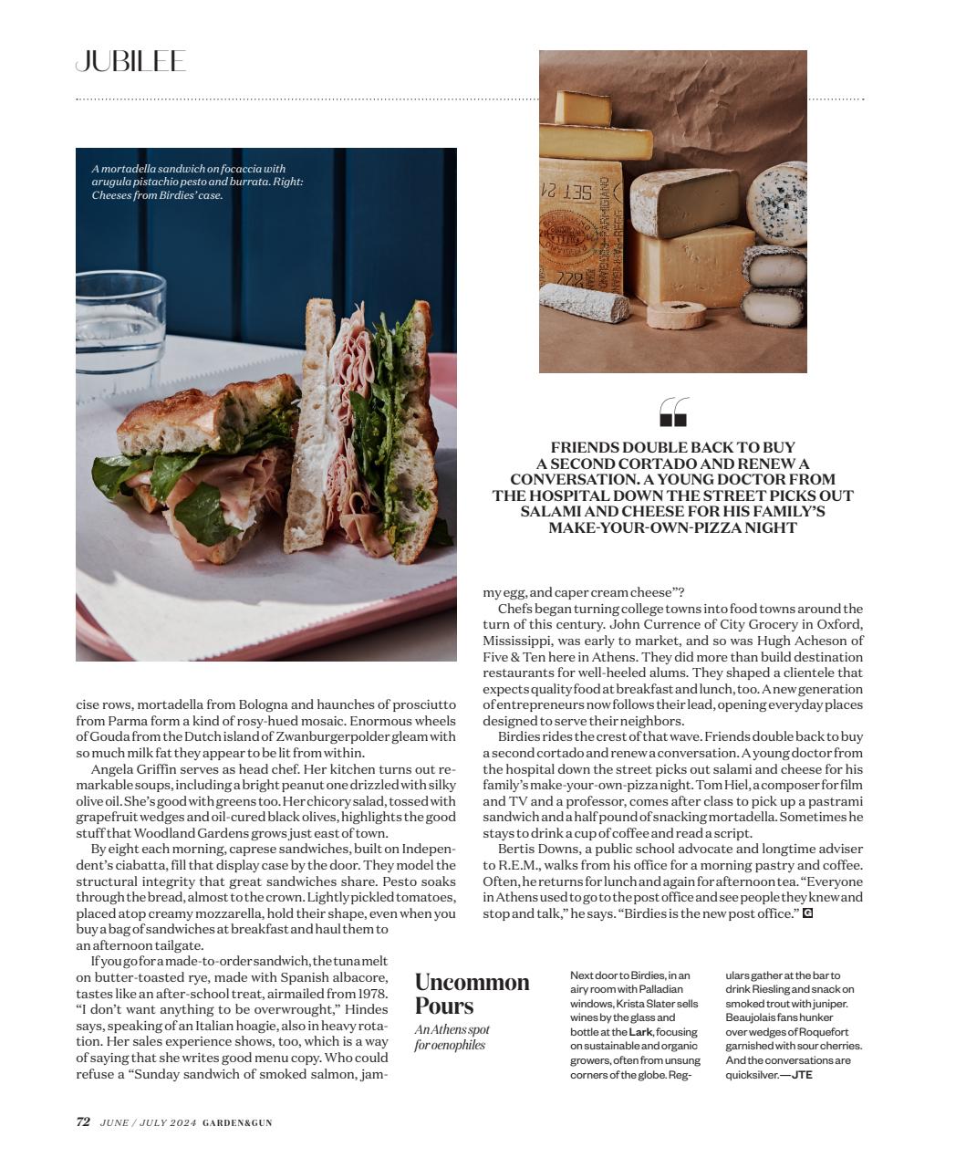 Garden and Gun Magazine Preview Pages