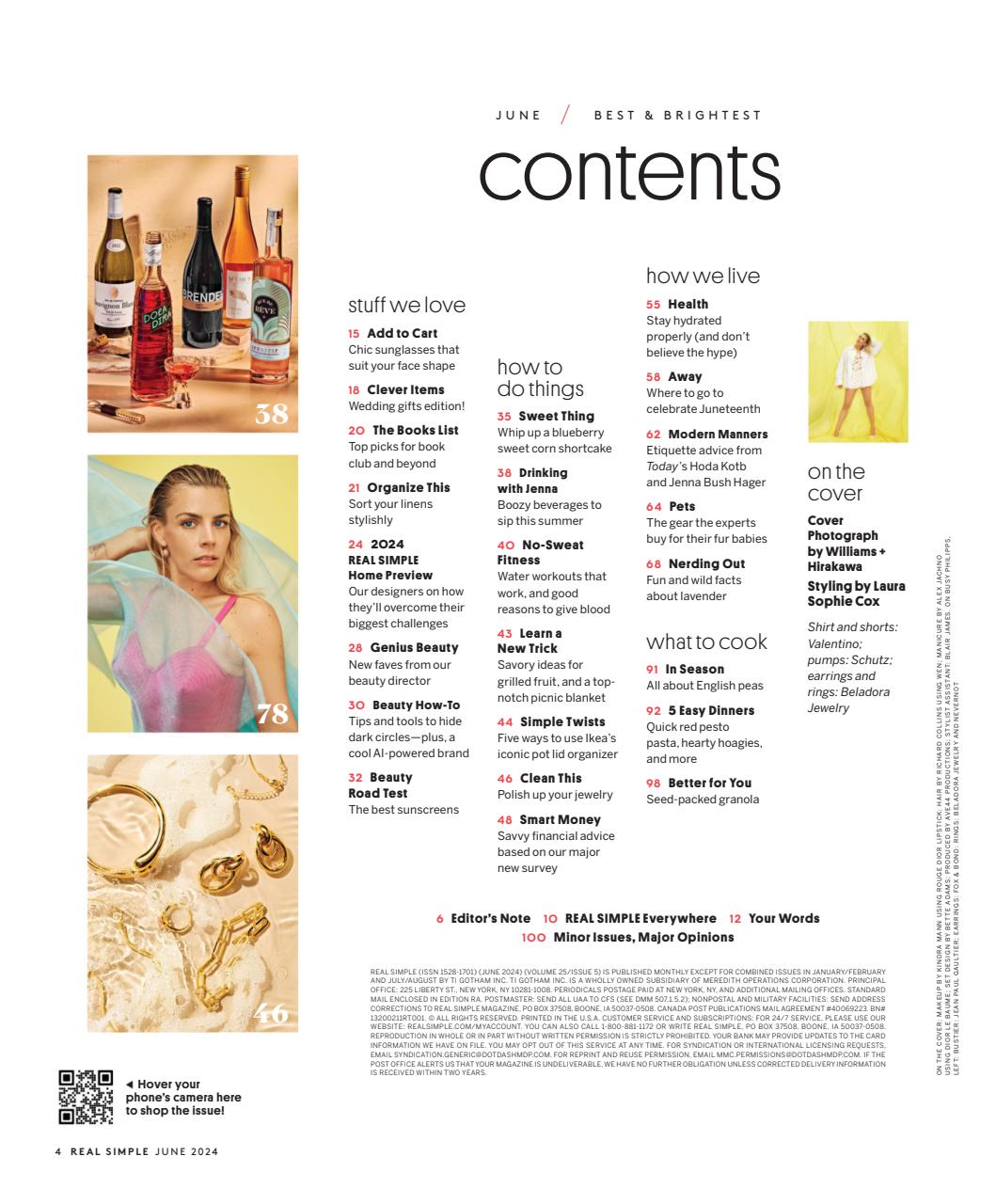 Real Simple Preview Pages