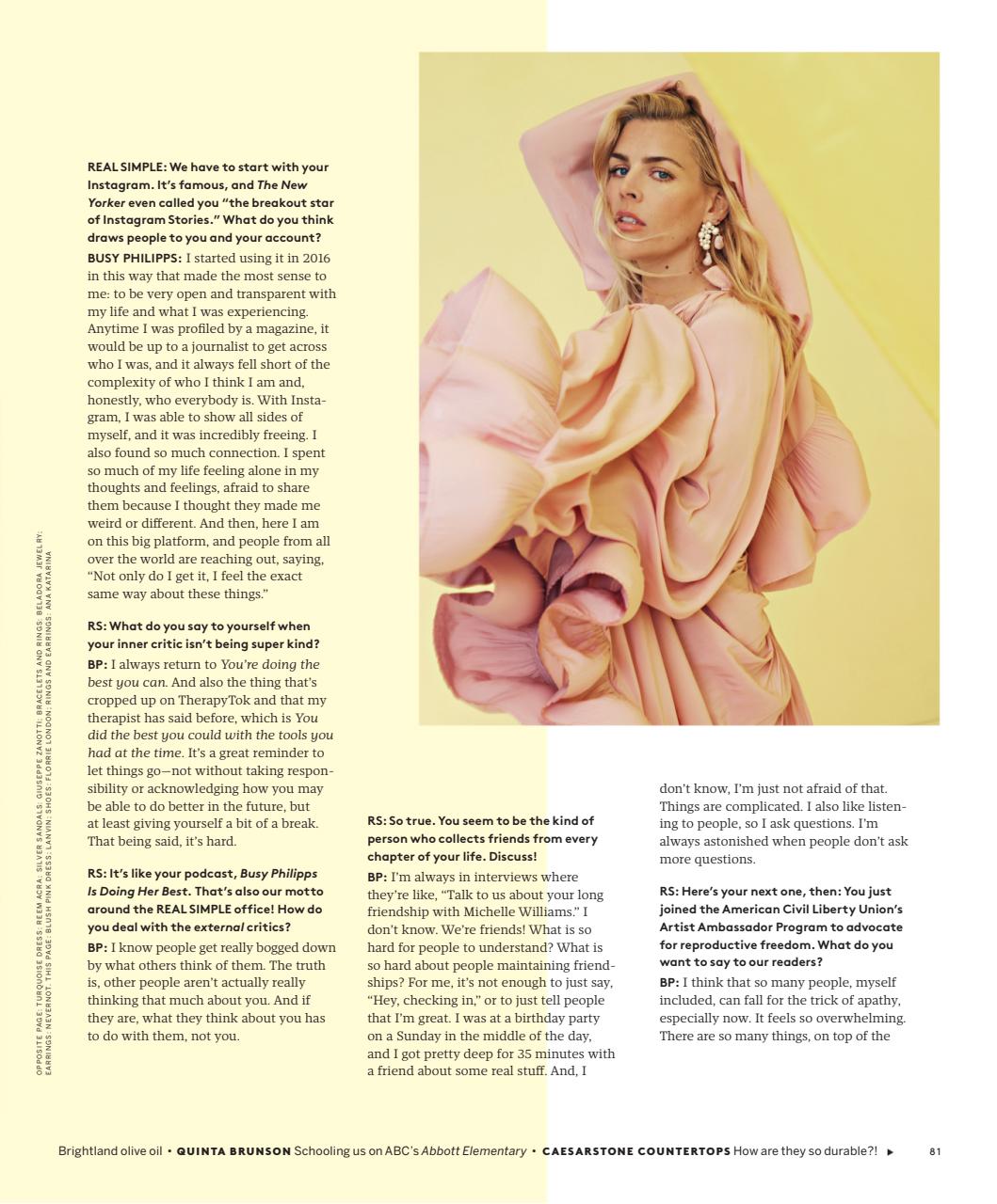 Real Simple Preview Pages