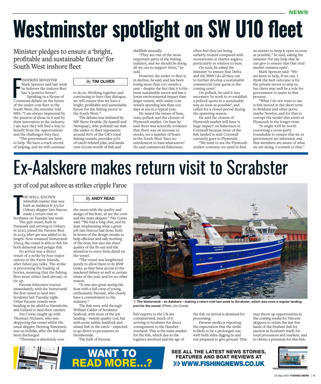 Fishing News Preview Pages