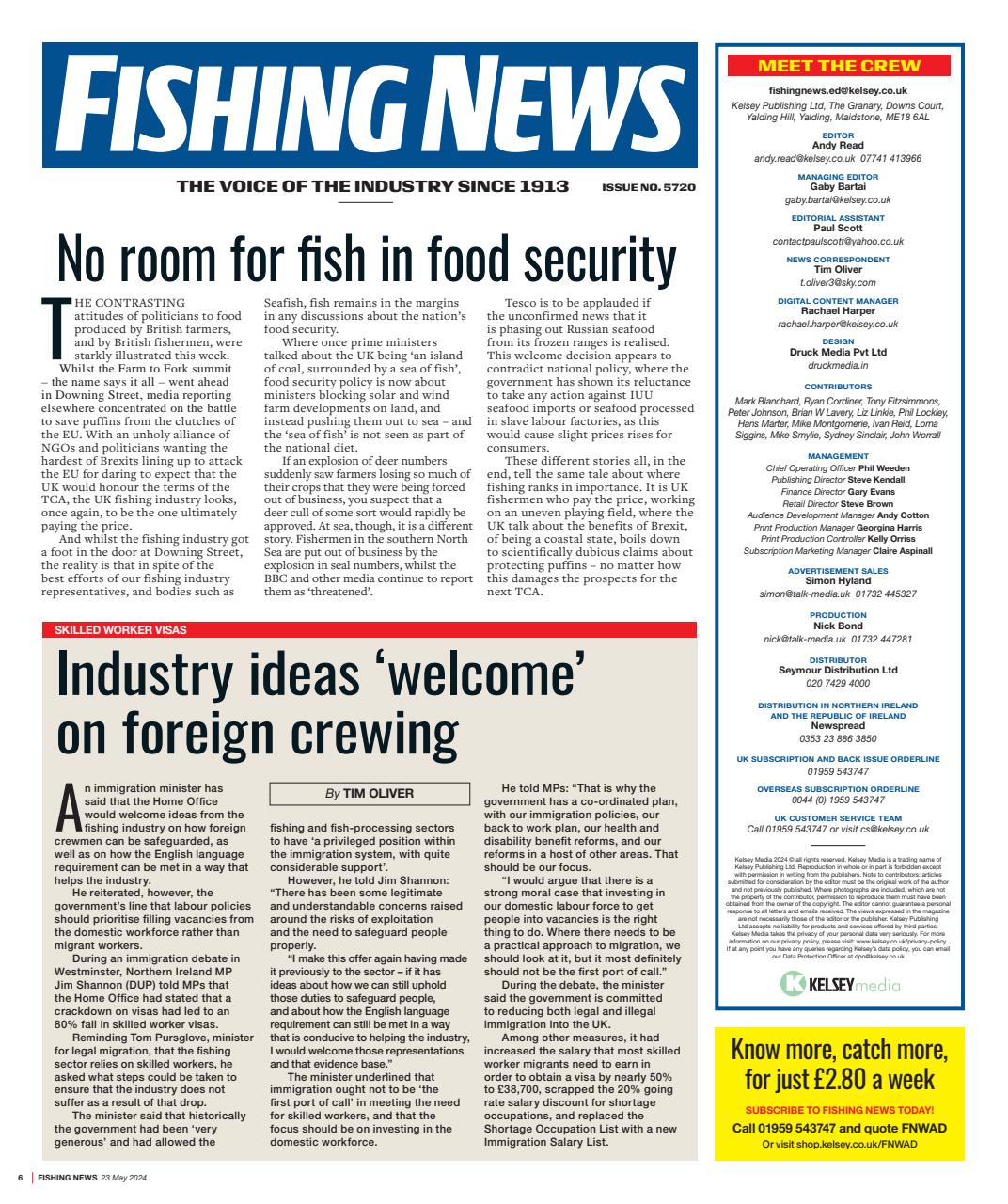 Fishing News Preview Pages