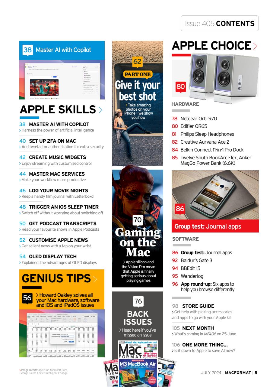 MacFormat Preview Pages