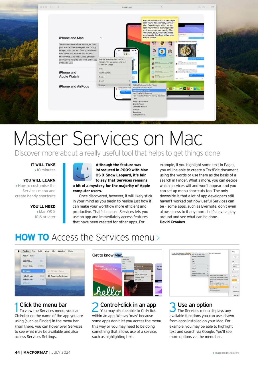 MacFormat Preview Pages