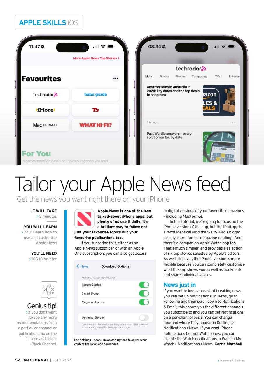 MacFormat Preview Pages