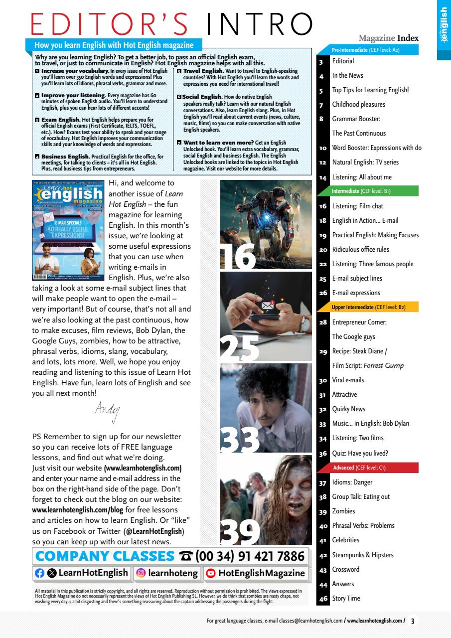 Learn Hot English Preview Pages