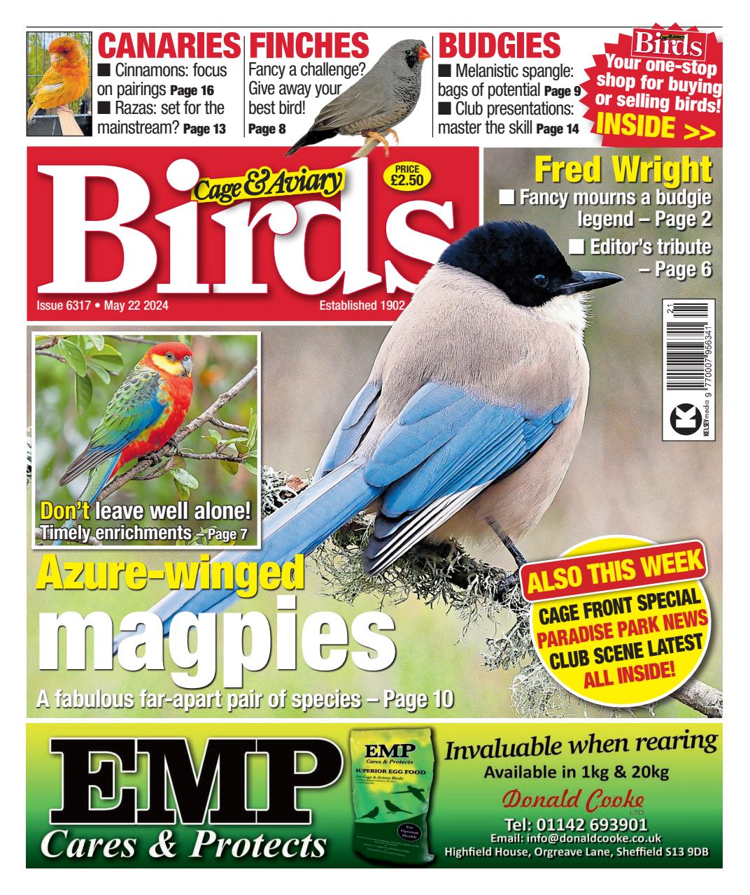 Cage & Aviary Birds Preview Pages