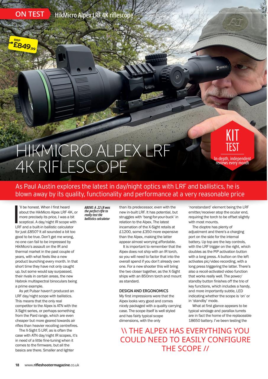 Rifle Shooter Preview Pages