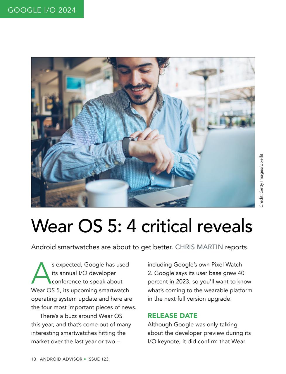 Android Advisor Preview Pages