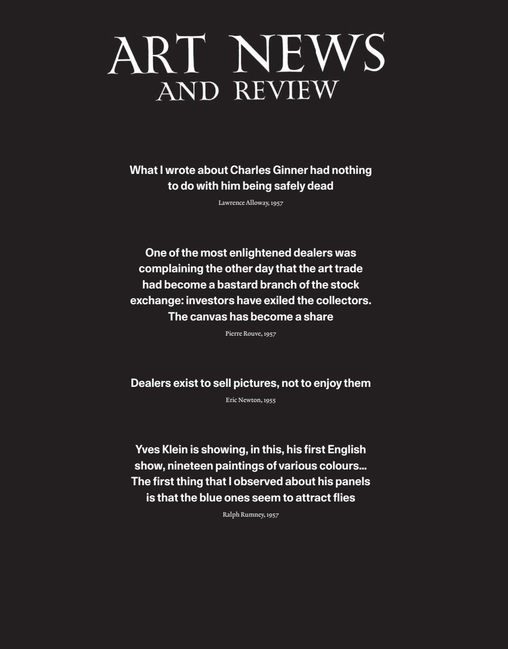 ArtReview Preview Pages