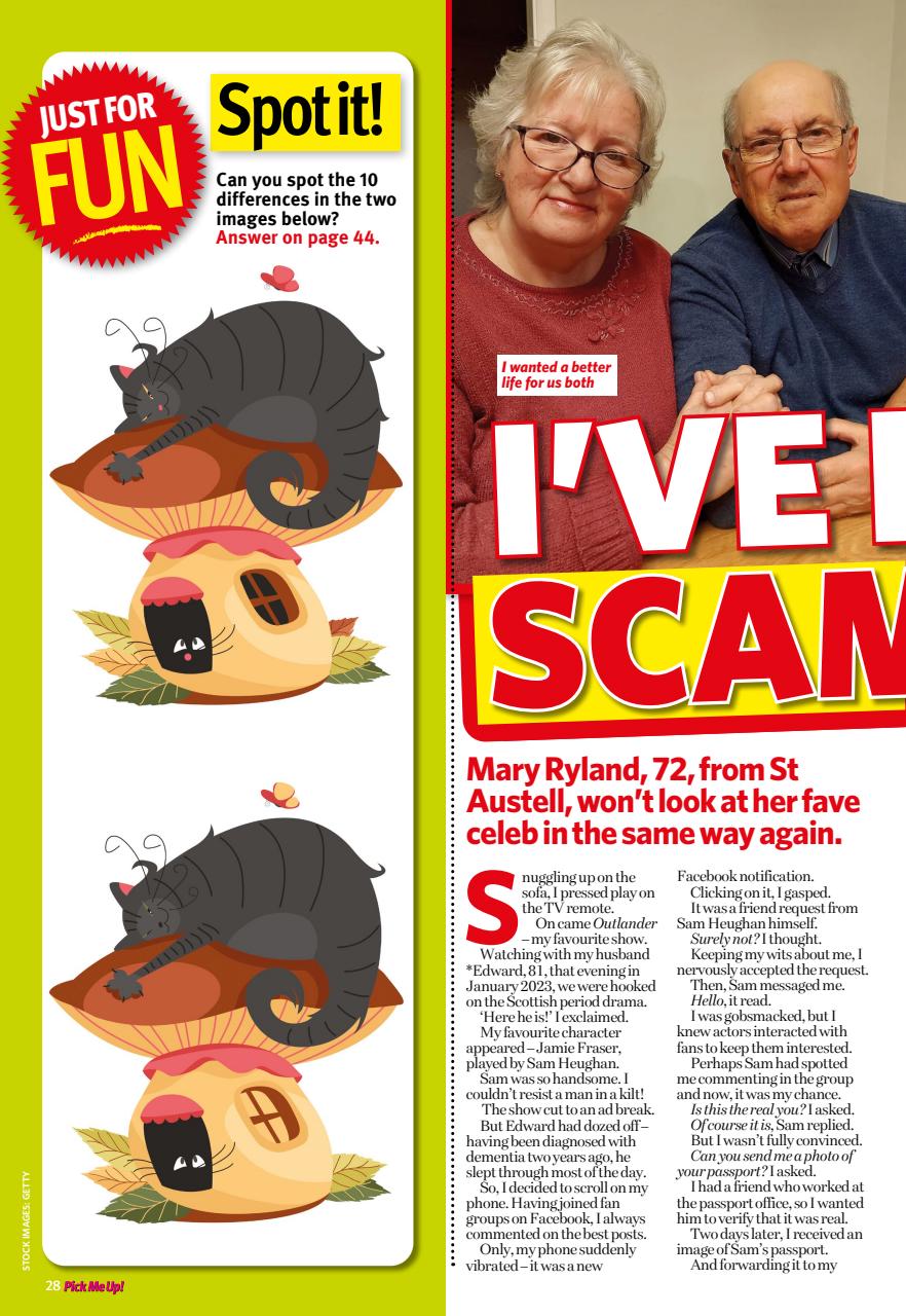 Pick Me Up Preview Pages