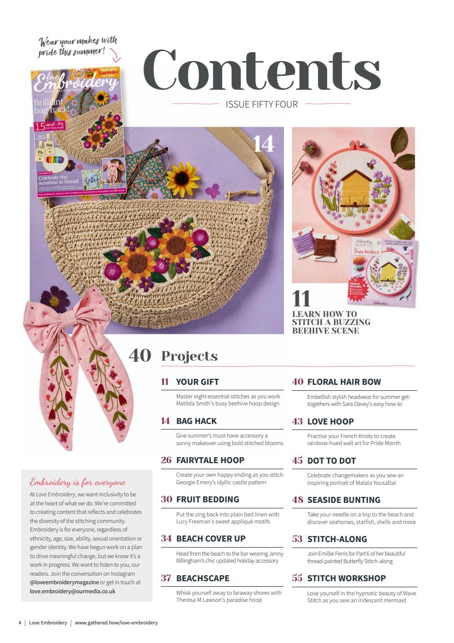 Love Embroidery Preview Pages