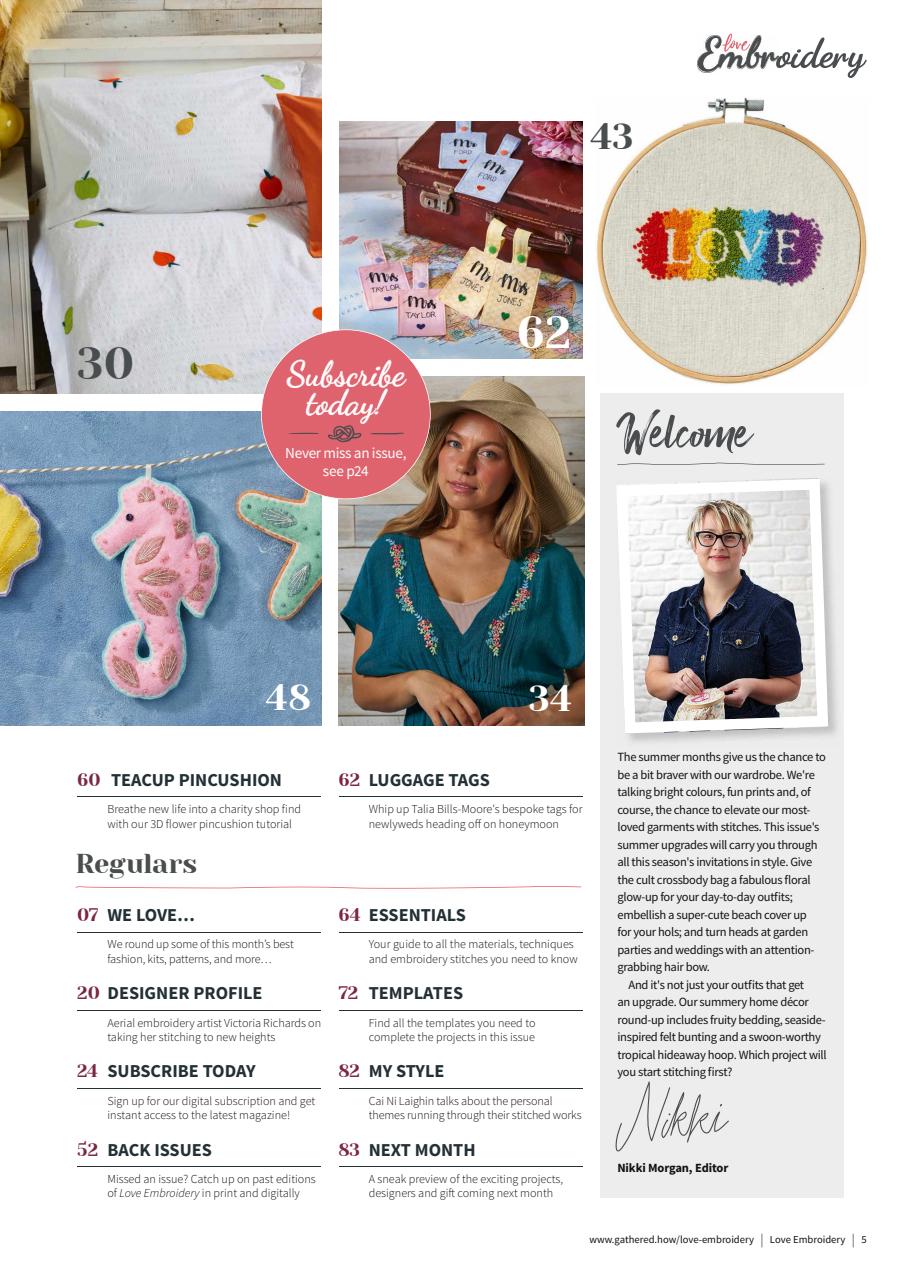 Love Embroidery Preview Pages