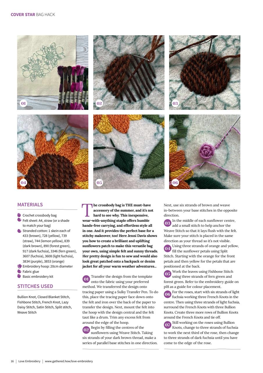 Love Embroidery Preview Pages