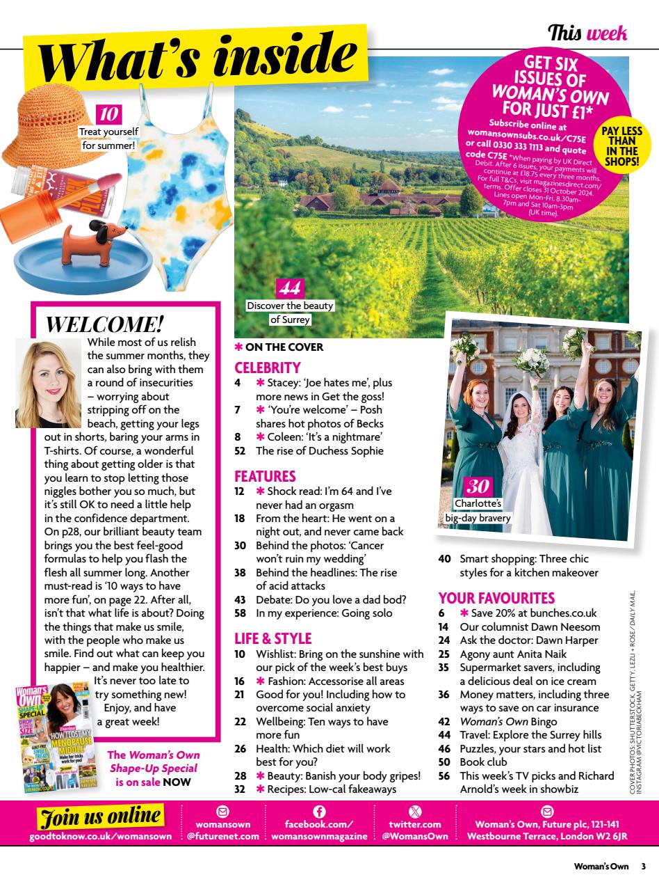 Woman's Own Preview Pages