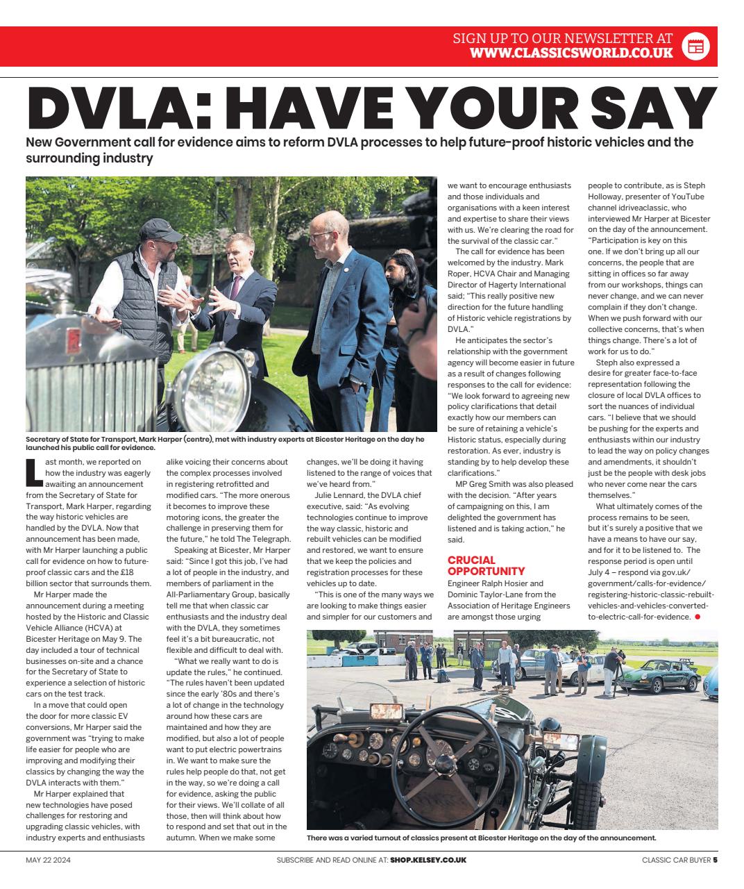 Classic Car Buyer Preview Pages