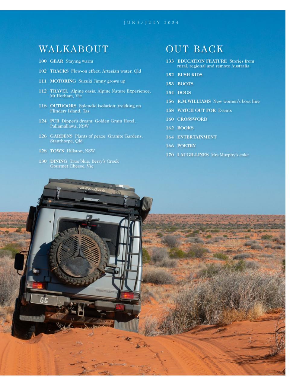 OUTBACK Magazine Preview Pages