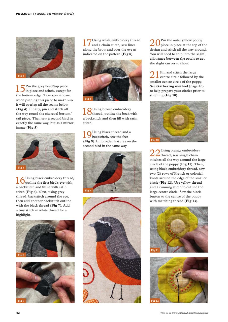 Today’s Quilter Preview Pages