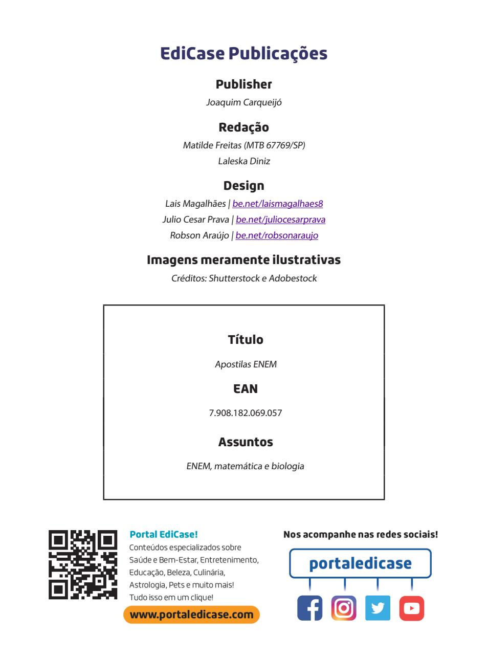 Apostilas ENEM Preview Pages