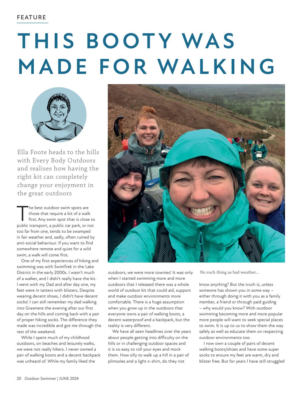 Outdoor Swimmer Preview Pages
