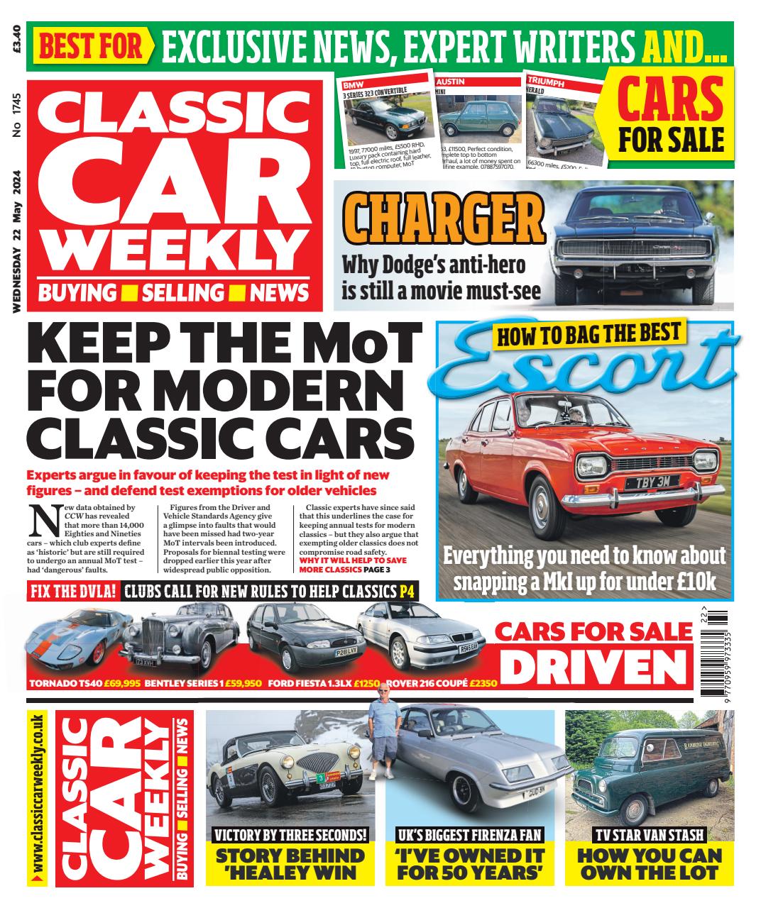Classic Car Weekly Preview Pages