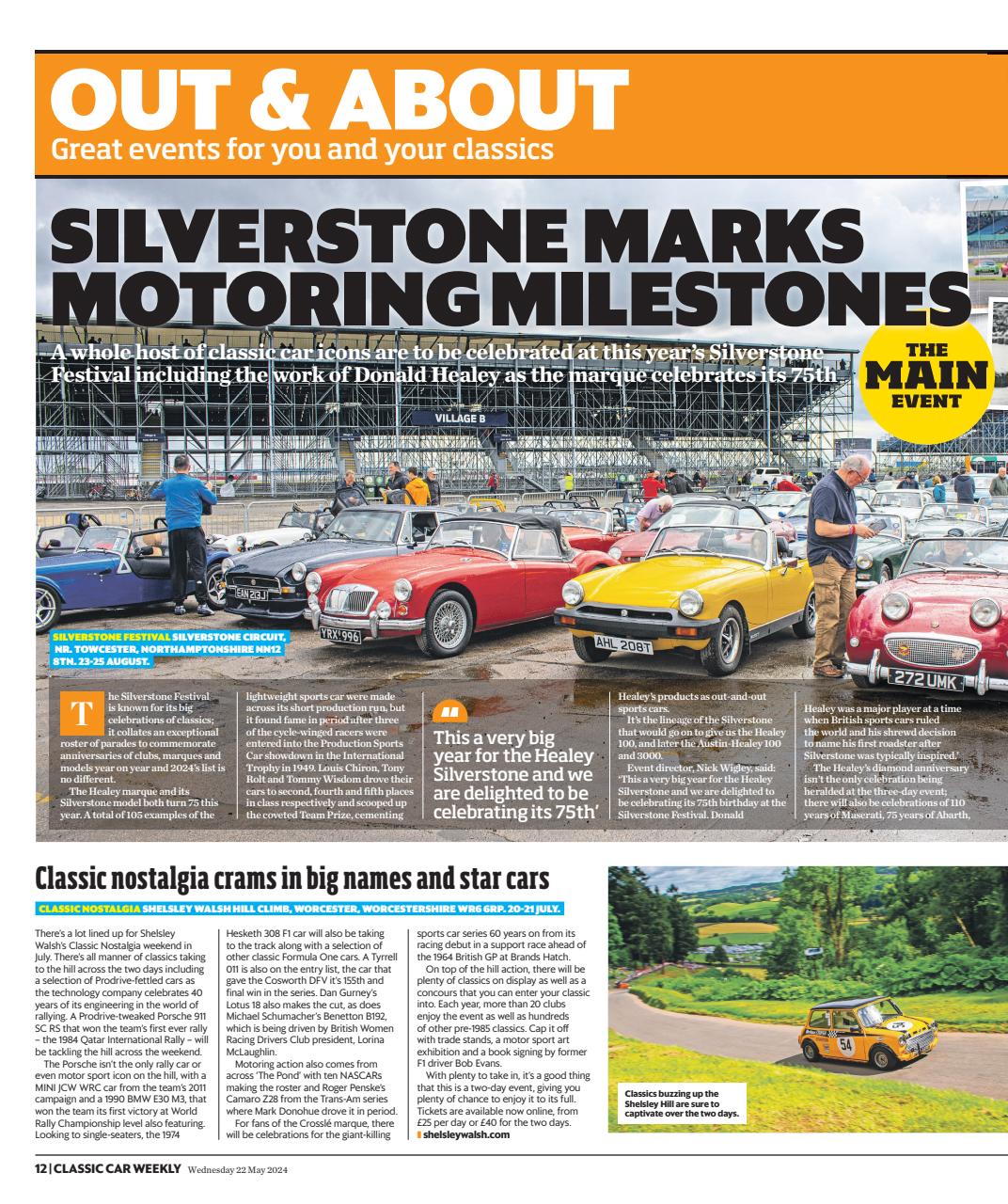 Classic Car Weekly Preview Pages
