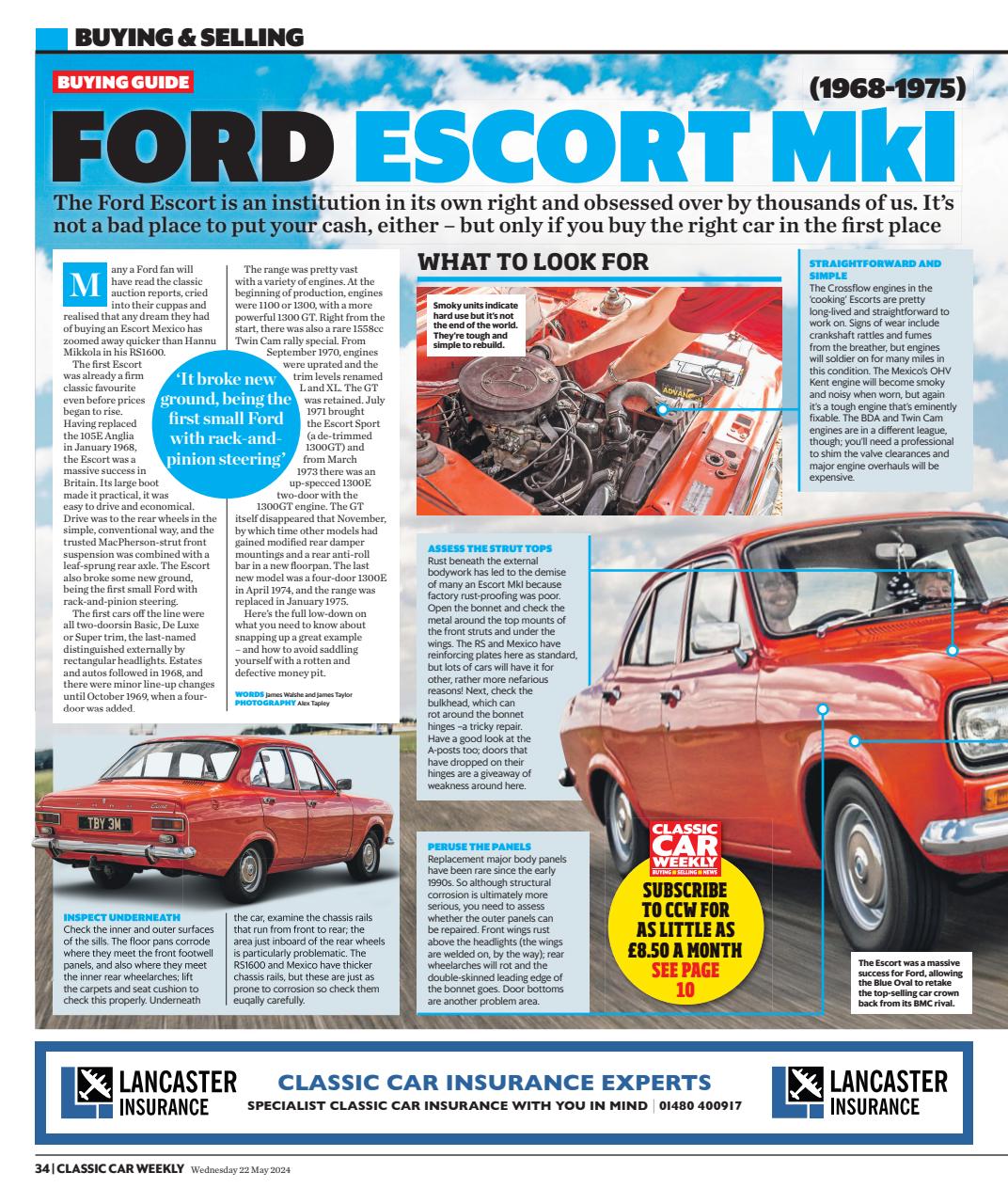 Classic Car Weekly Preview Pages